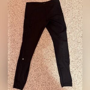 Lululemon Fast and Free Black Leggings